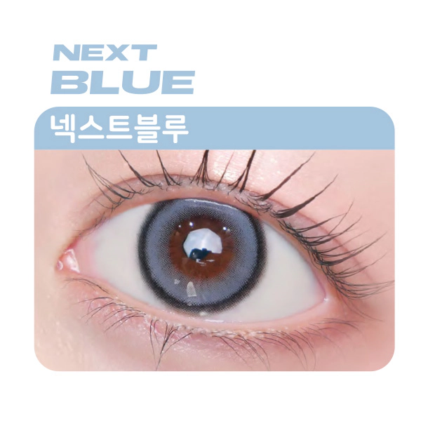 1day Refrear 실리콘하이드로겔 a-eye 에이아이 넥스트블루(1박스 10개들이) 이미지 1