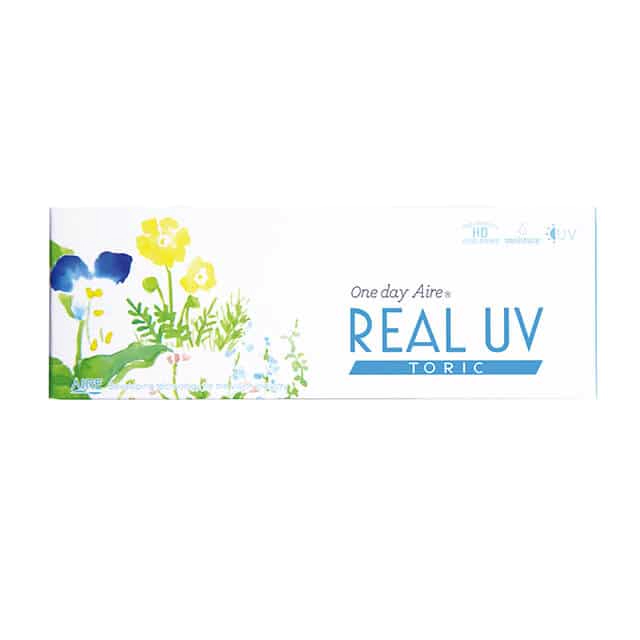 Oneday aire real uv toric 브라운CYL-0.75 AXIS180° (1박스10개들이) 썸네일 3