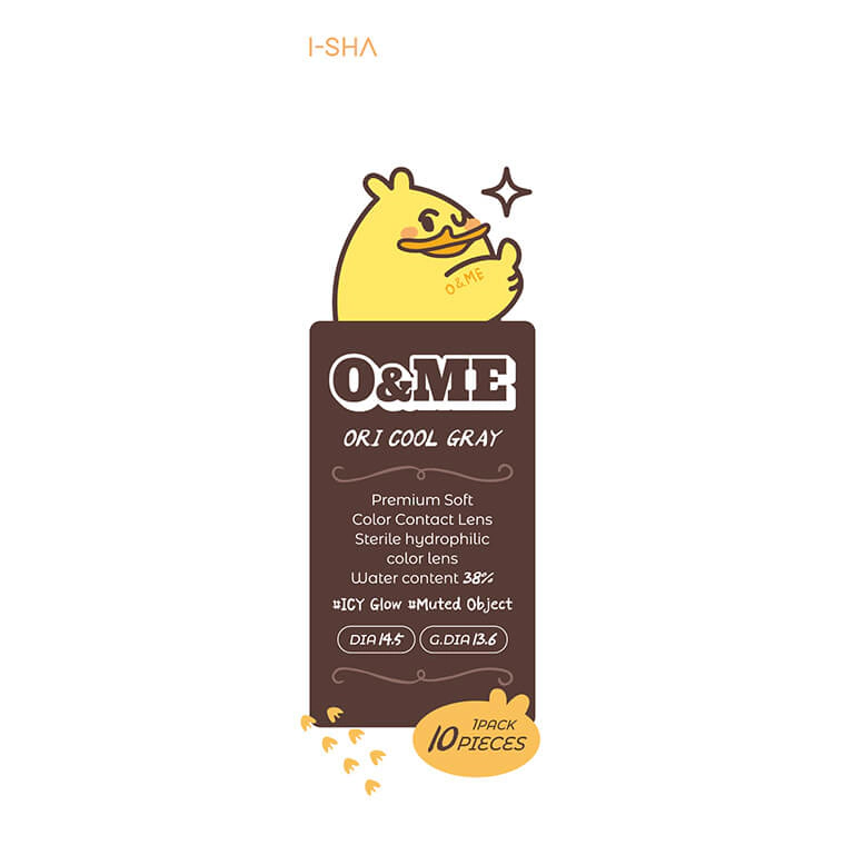 O&ME by I-SHA 오앤미 1day 오리쿨그레이(1박스 10개들이) 이미지 3