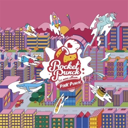 [ポスター完売]ロケットパンチ（Rocket Punch） - PINK PUNCH（1STミニアルバム） 画像