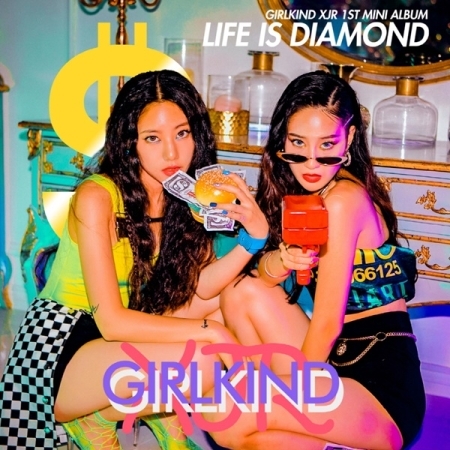 ガールカインドXJR - LIFE IS DIAMOND (1STミニアルバム) 画像 0