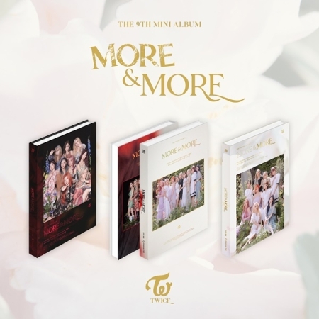 TWICE (TWICE) - MORE & MORE (9TH ミニアルバム) [カバー3種] (シンナラ特典品切れ) 画像