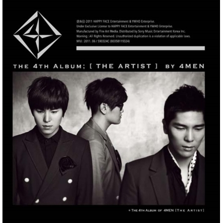 フォーマン（4MEN） - 4集[THE ARTIST]再発売 画像