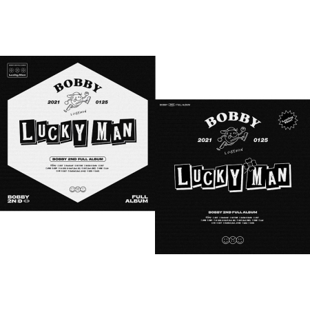 【ランダム】BOBBY - LUCKY MAN (2nd FULL ALBUM) ランダム 画像 0