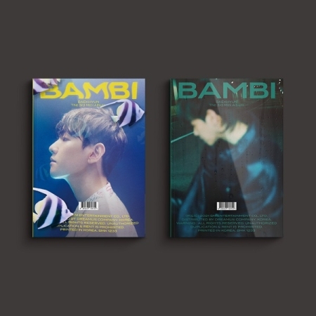 [PHOTO BOOK]ペクヒョン - BAMBI（ミニ3集）（PHOTO BOOK VER.）[カバー2種]ランダム 画像 0