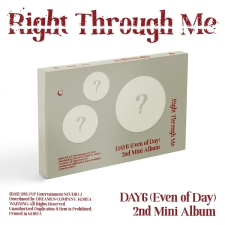 デイシックス (Even of Day) - Right Through Me (2ND ミニアルバム) 画像 0