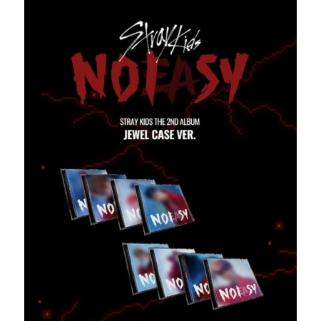 ストレイキッズ（Stray Kids） - 2集 [NOEASY] (JEWEL CASE VER.) [1つのバージョンで発送できます] 画像 0