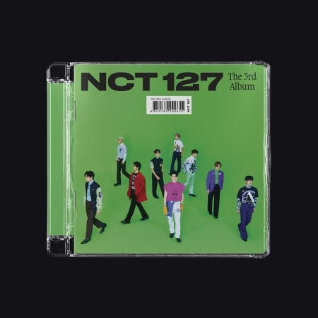 [Jewel Case] エンシティ127 (NCT 127) - 3集 [Sticker] (Jewel Case Ver.) [カバー10種中ランダム1種] 画像 0