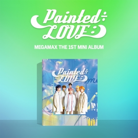 [BLUE]メガマックス（MEGAMAX） - [Painted÷LOVE：]（1STミニアルバム）BLUE VER。 画像 0