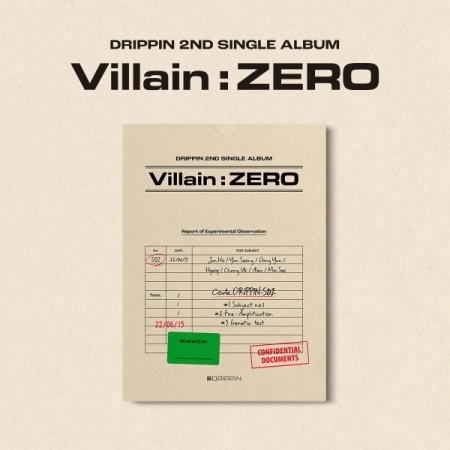 [B/ショーケース] ドリピン (DRIPPIN) - Villain : ZERO (2ND シングルアルバム) B Ver. 画像 0