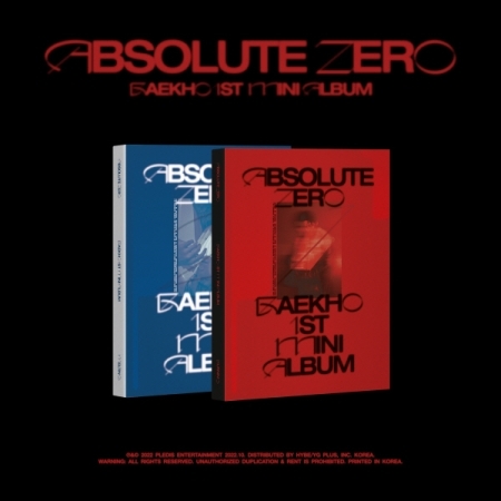 [ランダム]バックホー（BAEKHO） - Absolute Zero（1stミニアルバム）[2種のうちランダム1種] 画像