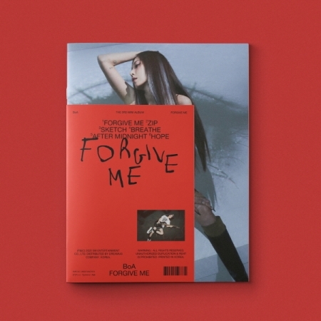 [Hate] Boa (BoA) - Forgive Me (3RD ミニアルバム) Hate Ver. 【シンナラ特典トップクステッカー贈呈】 画像 0