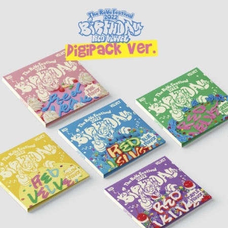 [デジパック/ランダム] レッドベルベット (Red Velvet) - The ReVe Festival 2022 : Birthday (Digipack Ver.) [5種中ランダム1種] 画像 0