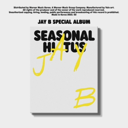 JAY B - Special Album: Seasonal Hiatus 画像 0