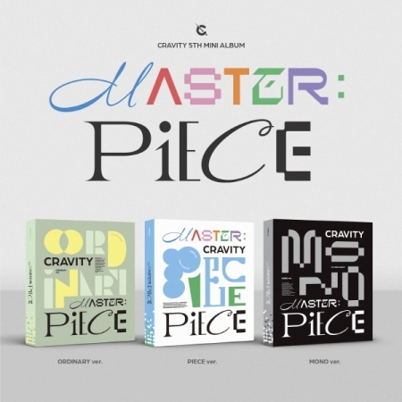 [ランダム] クラビティ (CRAVITY) - MASTER:PIECE (5TH ミニアルバム) [3種中ランダム1種] 画像 0