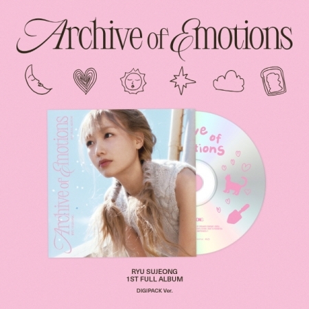 [デジパック]リュ・スジョン - 1集 [Archive of emotions] (Digipack Ver.) 画像