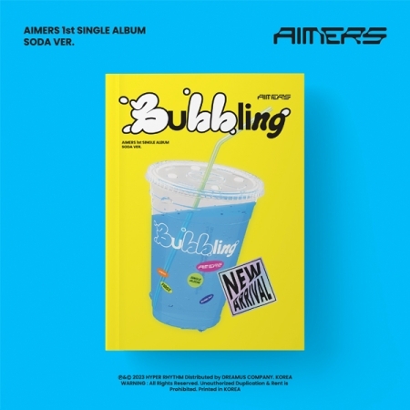 [SODA]エイマス(AIMERS) - 1stシングル [Bubbling] (SODA Ver.) 画像 0