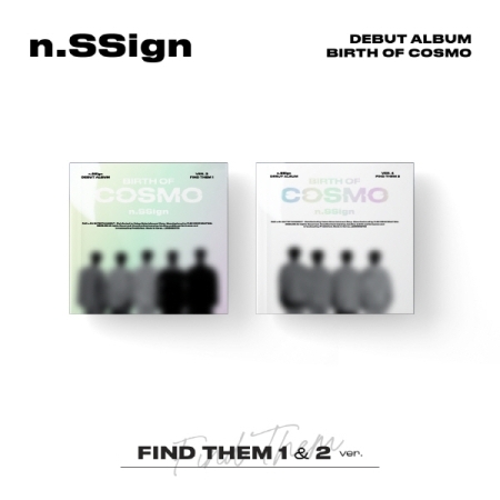 [FIND THEM/ランダム] n.SSign (エンサイン) - DEBUT ALBUM : BIRTH OF COSMO [FIND THEM Ver.] ランダム 画像 0