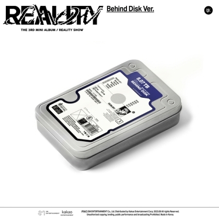 [Behind Disk] ユノ・ユ​​ンホ - Reality Show (3RD ミニアルバム) (Behind Disk Ver./初回限定盤) 画像