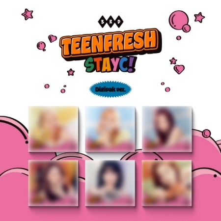 [ランダム]ステイシー（STAYC） - ミニ3集：TEENFRESH (Digipak Ver.) [6種中ランダム1種] 画像