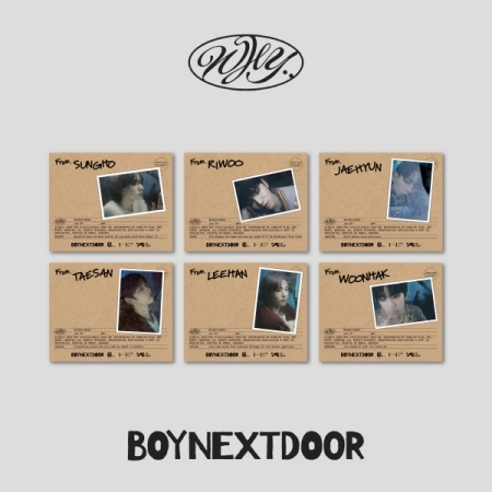 [ランダム]ボーイネクストドア（BOYNEXTDOOR） - 1st EP 'WHY..'（LETTER ver.）ランダム 画像 0