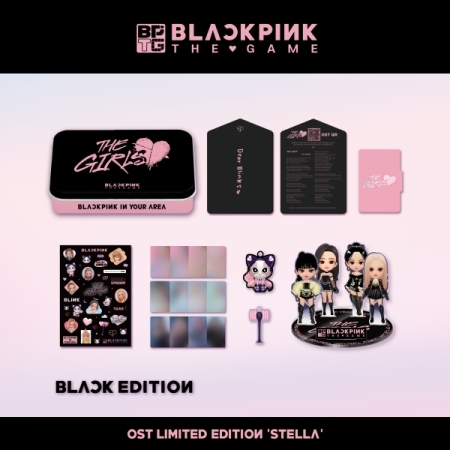 [特典/ブラック]ブラックピンク（BLACKPINK） - ブラックピンクザゲームOST [THE GIRLS] Stella ver。 (LIMITED EDITION) [ブラック] 画像 0