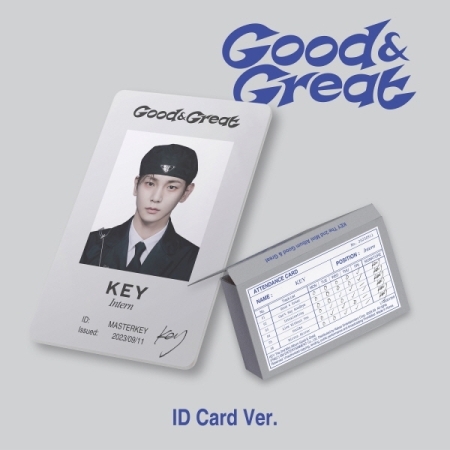 [ID Card]キー(KEY) - ミニ2集 [Good & Great] (ID Card Ver.)(スマートアルバム) 画像