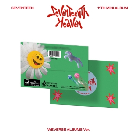 [ウィーバース]セブンティーン - ミニアルバム11集[SEVENTEENTH HEAVEN] Weverse Albums ver。 画像 0