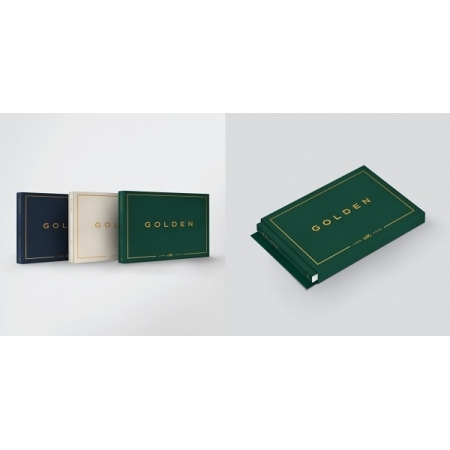 [フォトブック+ウィバス] ジョングク - GOLDEN [Photobook (3種) + Weverse Album SET] 画像