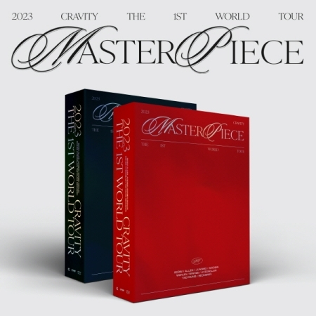 【セット】クラビティ(CRAVITY) - 2023 CRAVITY THE 1ST WORLD TOUR [MASTERPIECE] 3 DVD+KIT VIDEO 画像 0