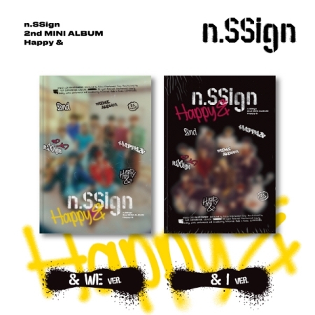 [セット] n.SSign (エンサイン) - ミニ2集 [Happy &] 2種セット 画像