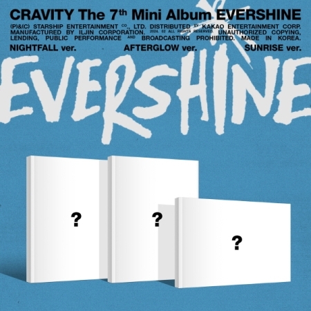 [セット] クラビティ(CRAVITY) - ミニ7集 [EVERSHINE] 3種セット 画像