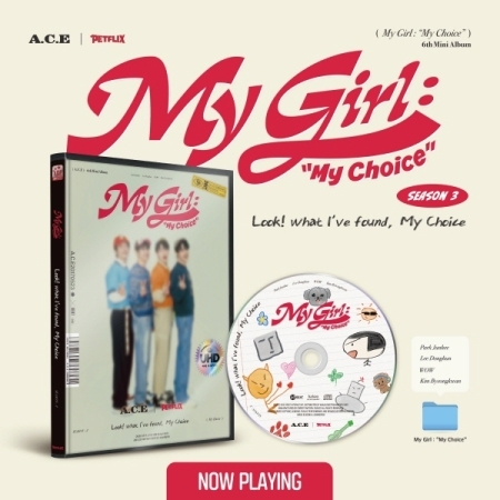 [3]エース(A.C.E) - ミニ6集 [My Girl: My Choice] (My Girl Season 3: Look! what I've found,My Choice) 画像